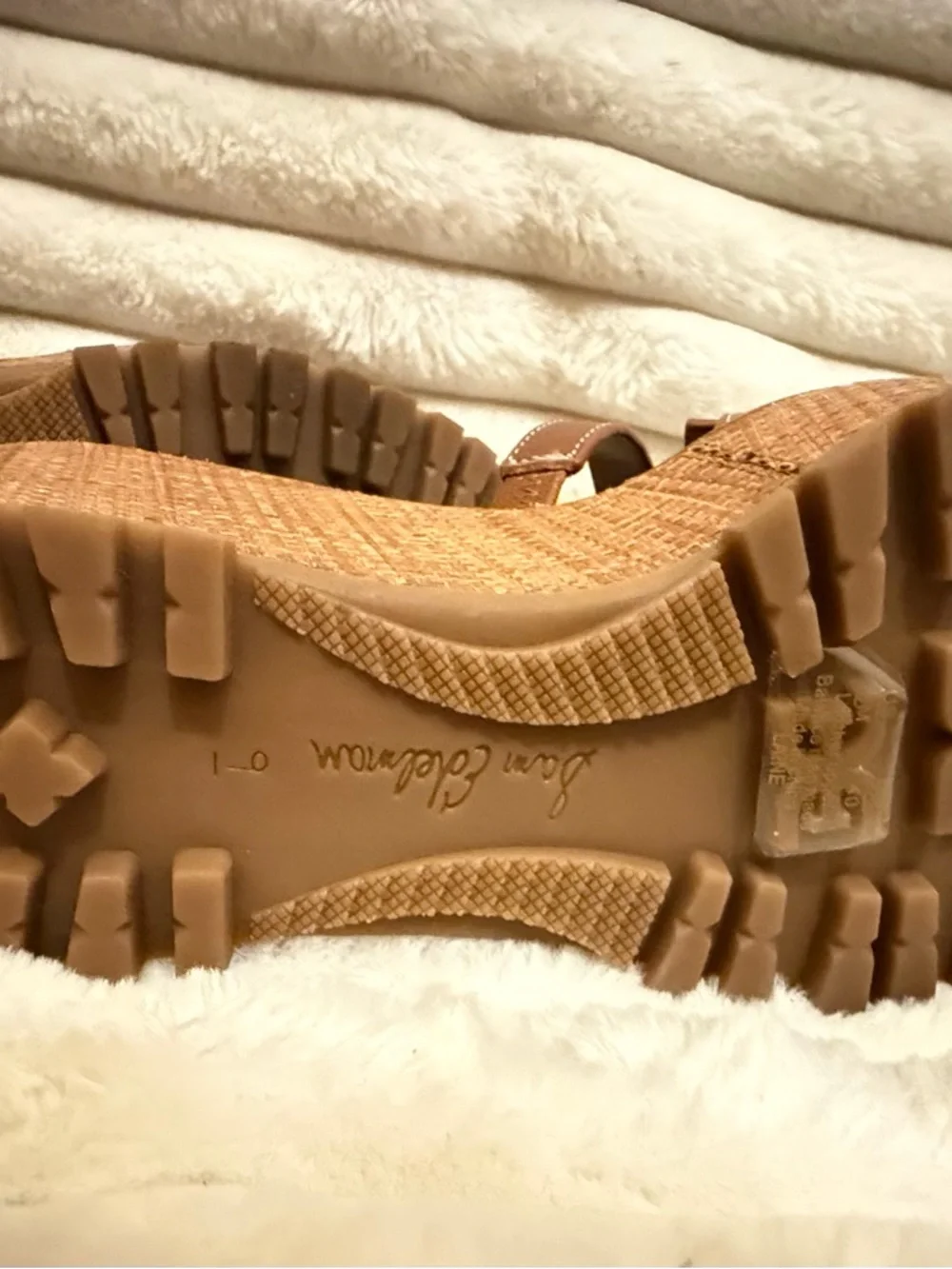 Sam Edelman Brown Leather Slide Mules - Picture 5 of 6